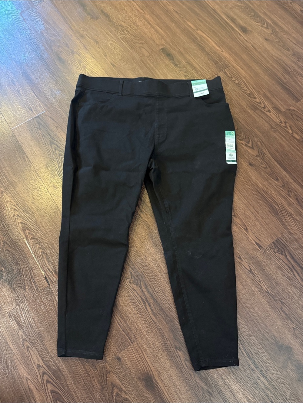 Terra & Sky Black Skinny Pull-On Jeggings size 3x plus NWT